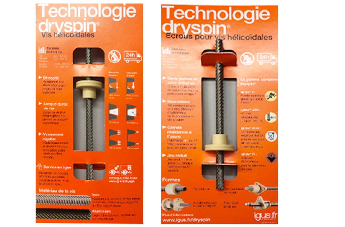 Echantillon banderole dryspin®