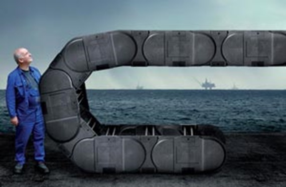 giant plastic cable carrier 